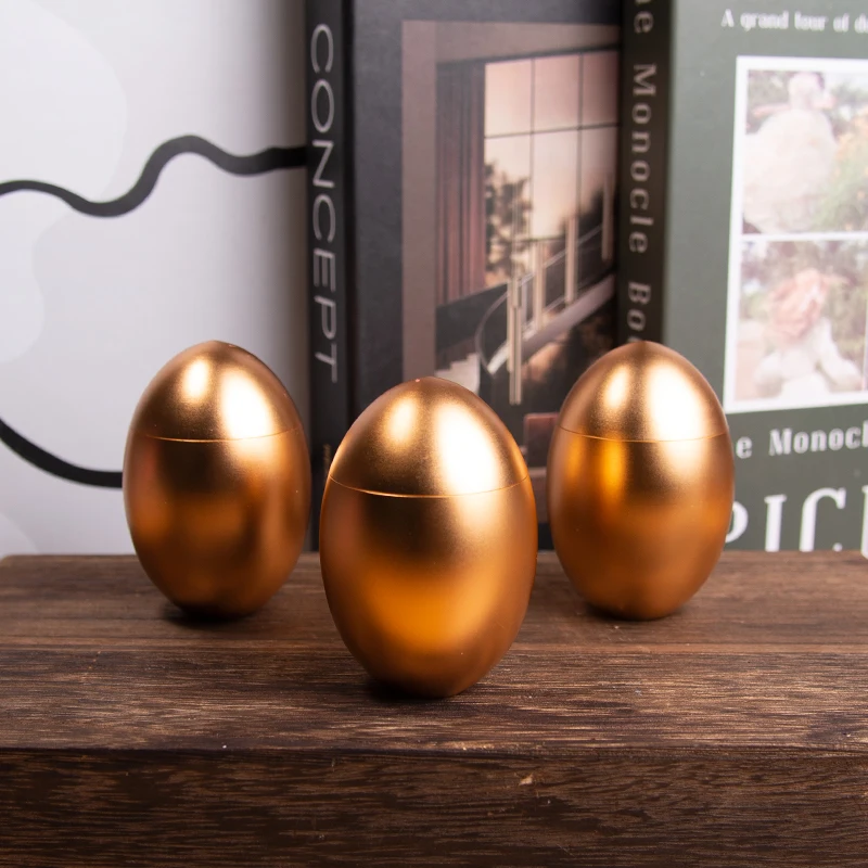 OEM Best Luxury Custom Air Freshener Aroma Fragrance perfume colorful egg shaped scented candle gift set with gift box