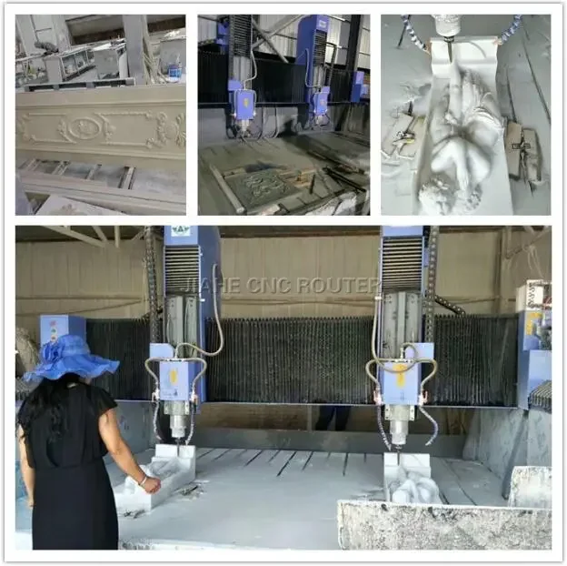 3D Cnc Stone Monuments And Decorative Stone Engraver Professional Engraving Machine For Artwork Creation