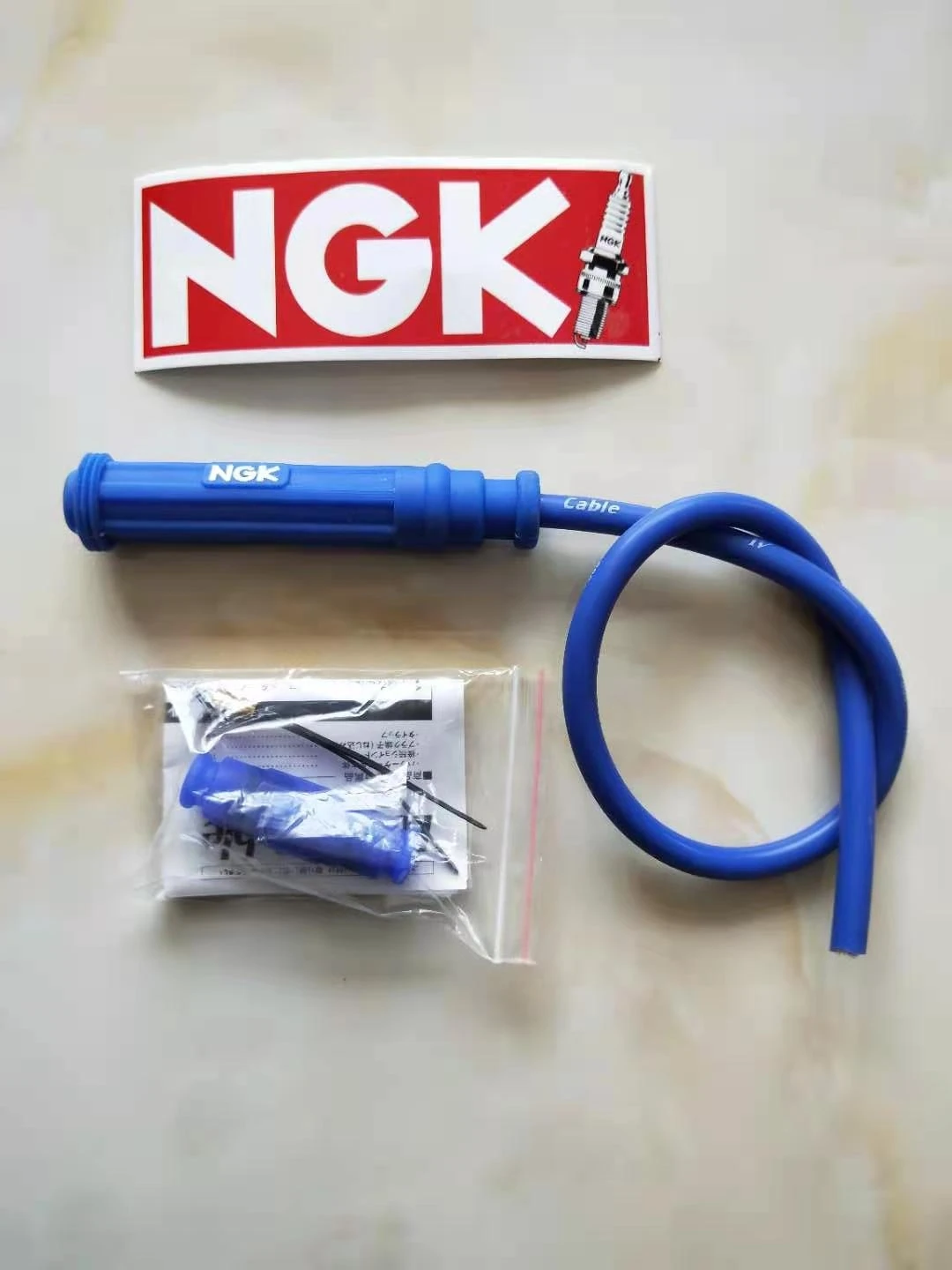 Wholesale Factory Ignition Coil Wire Set Spark Plug Cable for motorcycle