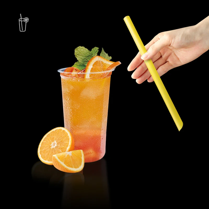 Fruit tea portable bucket disposable large capacity lemonade juice drink cup bubble tea transparent plastic cups