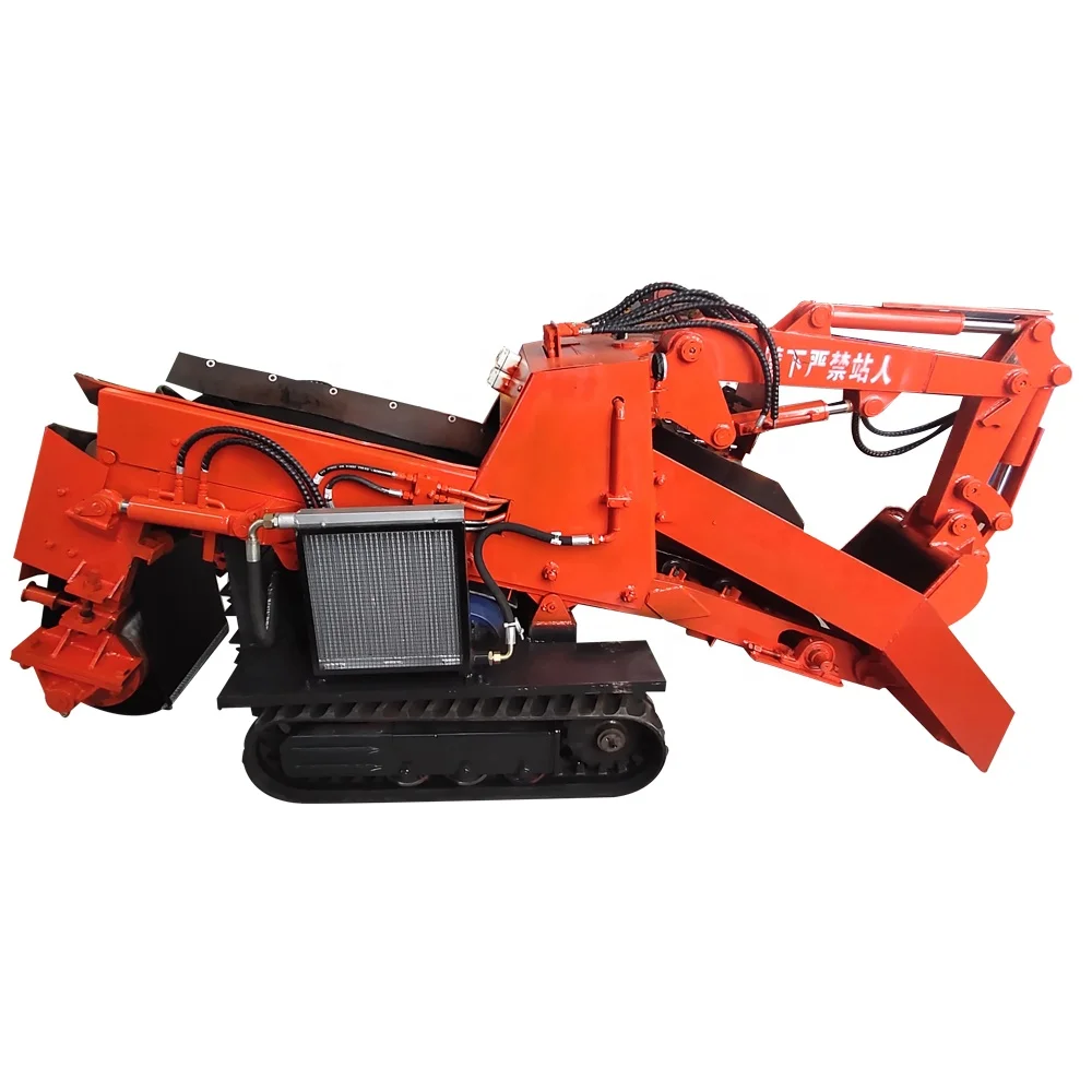 Multi-Functional Tunnel Wheel Mucking Loader Mine Engineering Mining Mucking Rock Loader Grilled Slag Machine