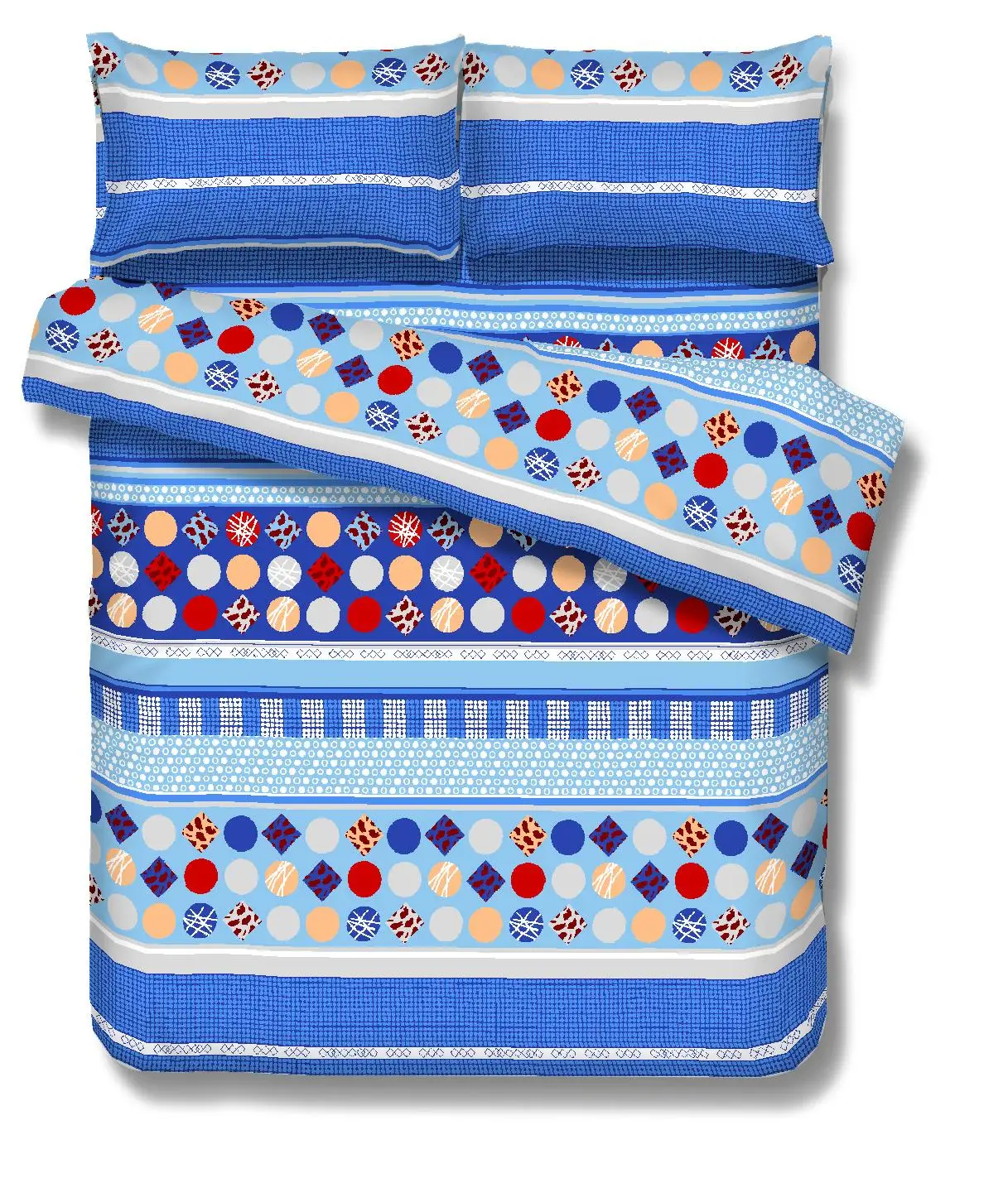 Colorful Disperse Printing Bedsheet graphene  Fabric For Making Bed Sheets