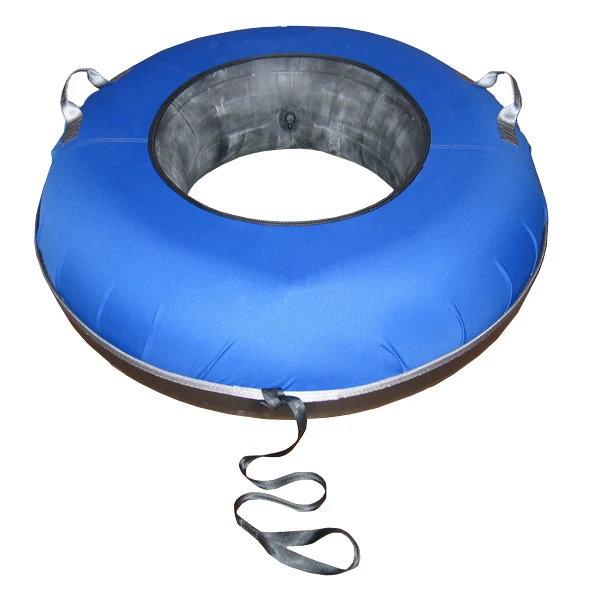 funny cheap pvc inflatable snow tube/sled