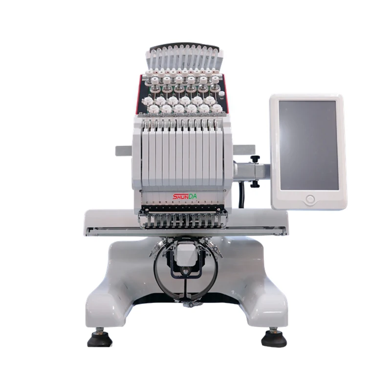 Высококачественная промышленная мини-вышивальная машина для шляп, компьютеризированные вышивные машины для продажи