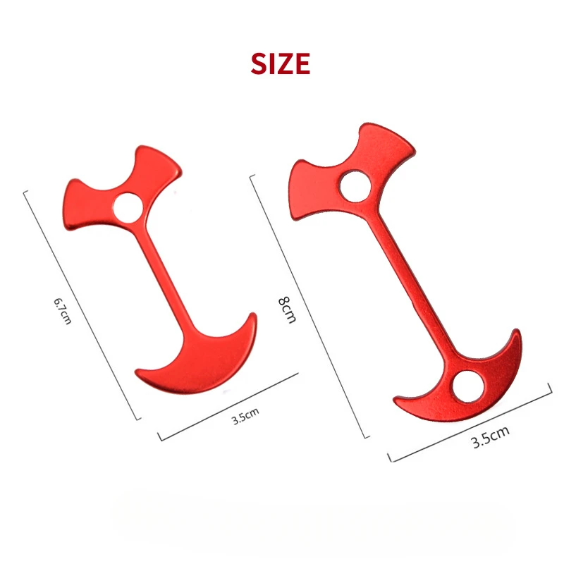 In Stock Hot selling Aluminium Alloy Fishbone Deck Floor Nail Tent Stakes Pegs For Outdoor Party Camping Wind Rope Anchor