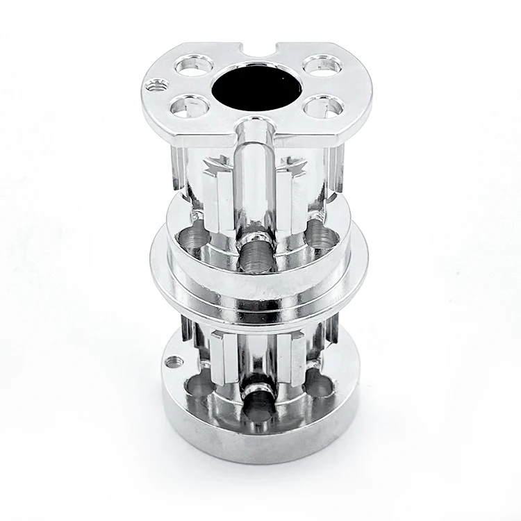 Stainless Steel Precision Service Hardware Raw Aluminum Parts with CNC Lathe Machining Drilling Wire EDM Mechanical Turning