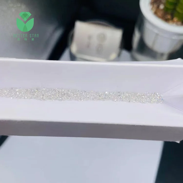 Синтетический алмаз цена за карат 0 8-3 3 мм Cvd Hpht Diamond Lab выращенные алмазы vvs1 оптом