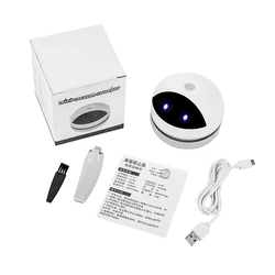 Custom Design Smart Rechargeable Home Portable Small Mini Desktop Computer Tabletop Robot Vacuum Cleaner