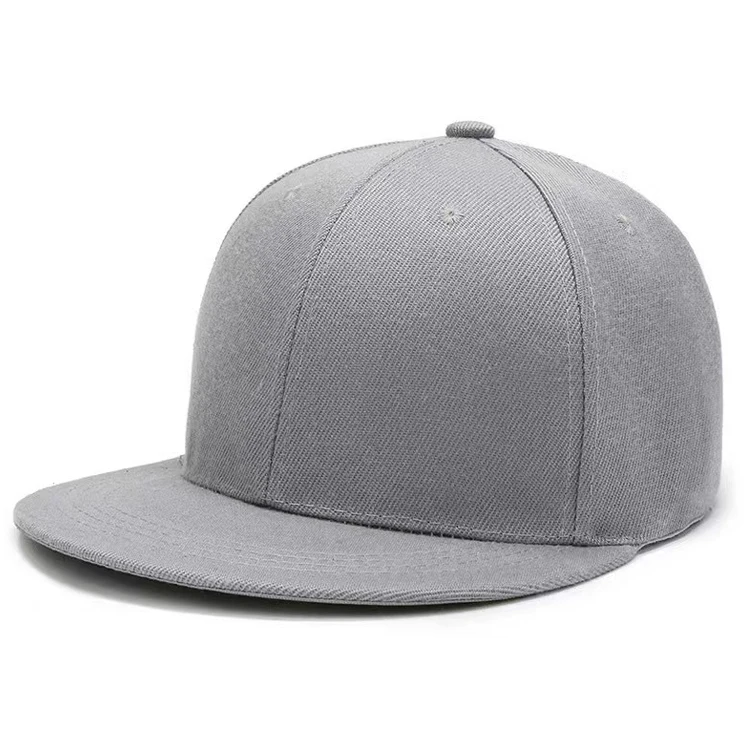 Plain Blank Snapback Baseball Cap 3D Embroidery Custom Logo 6 Panel Adjustable Snapback Caps Sport Hats