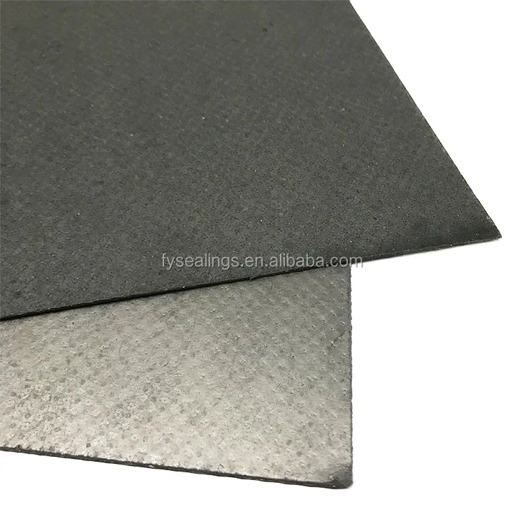 High quality engine head gasket material non asbestos fiber + metal composite gasket sheet