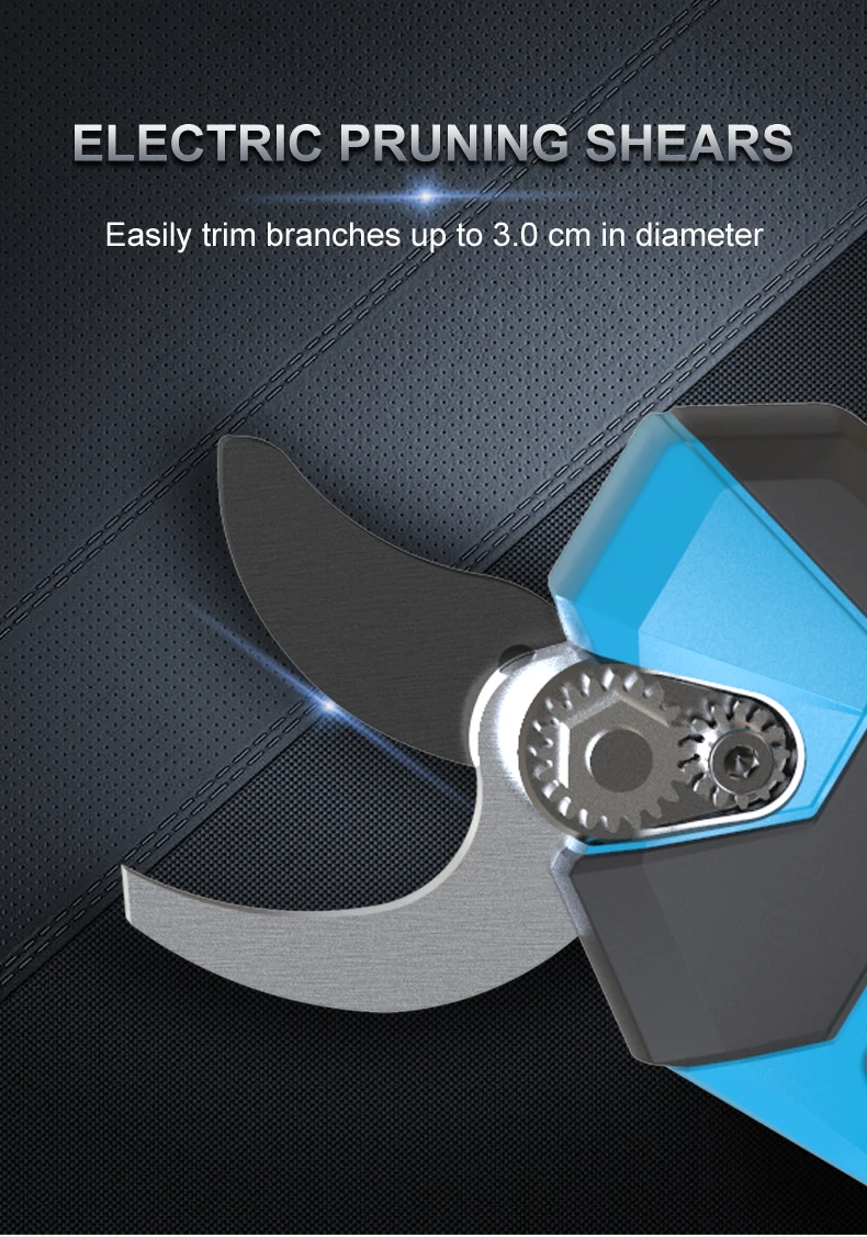 YODOO  hot sale Electric Pruning Shears 2 battery Optional Extension Rod Vineyard Vines Power Tools Cordless Electric Scissors