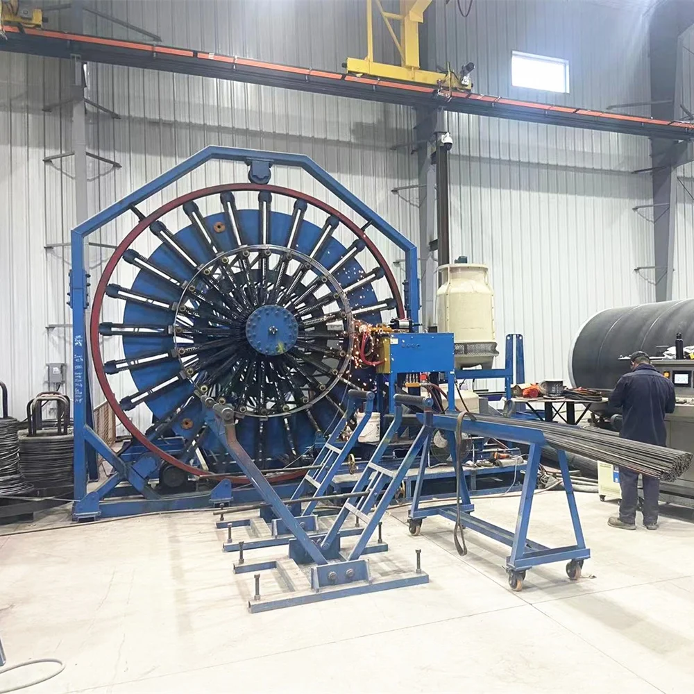 Prestressed Concrete Cylinder Pipe Cage Welding Machine
