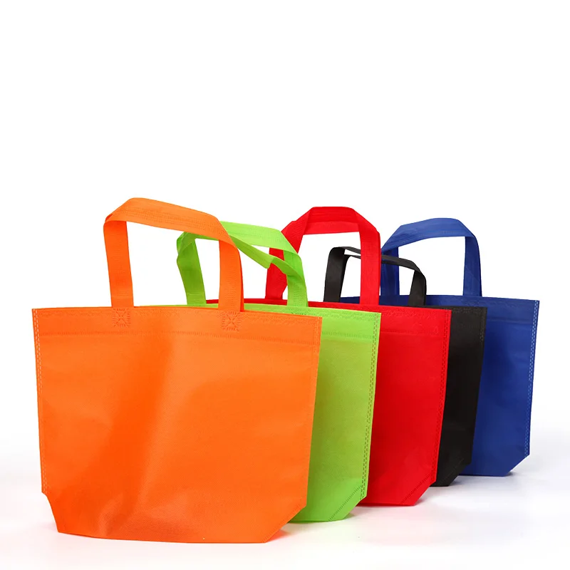 custom non woven Logo Foldable reusable PP non woven Shopping Fold promotional tote Bags
