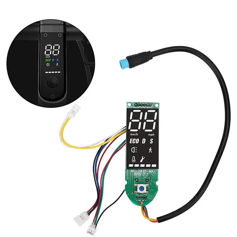Original Dashboard for Nine-bot MAX G30 G30D KickScooter Electric Scooter Controller Dash Board Display Assembly Kit Parts