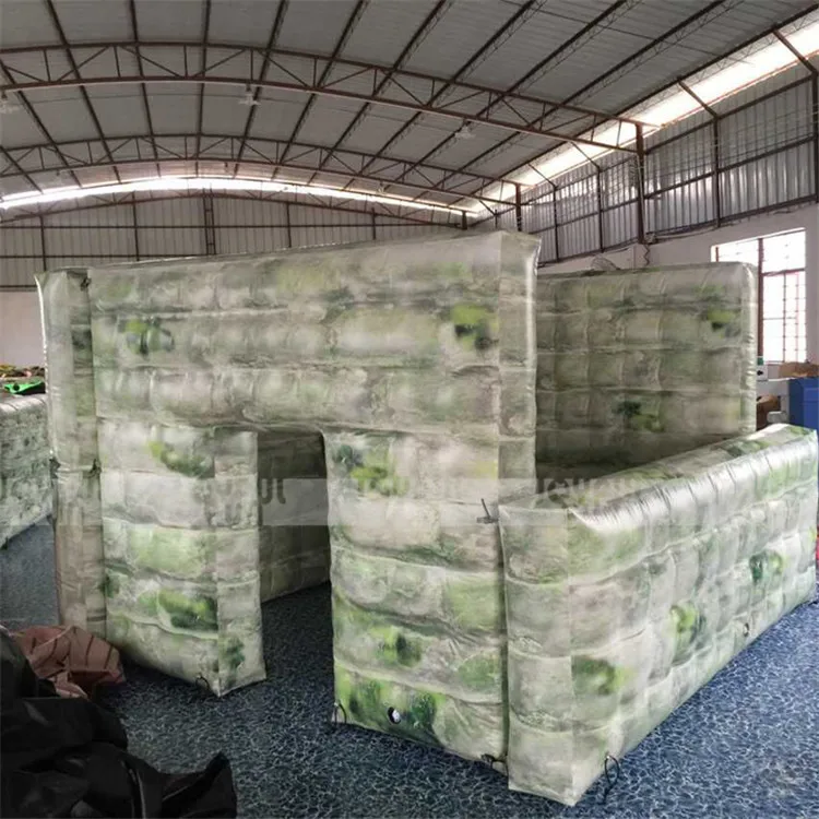 Joyful Fun Wholesale Cheap War Zone Obstacle Outdoor Inflatable Paintball Bunker