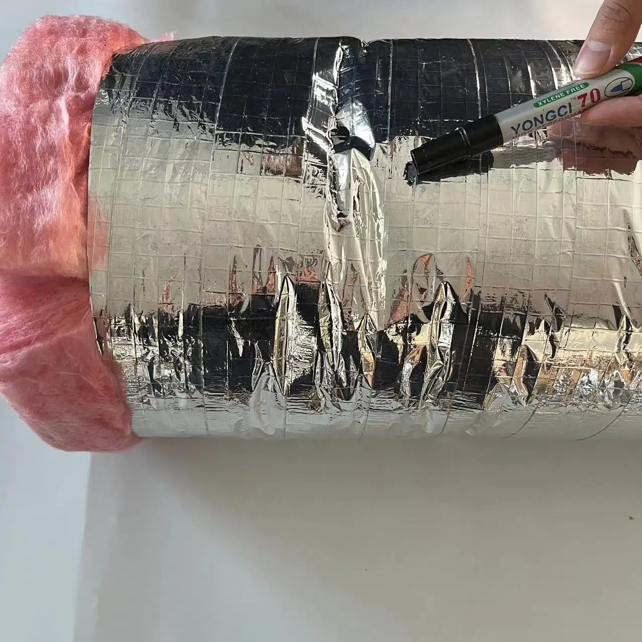 R4/ R6/ R8  6 inch flexible pipe, AC flexible pipe, for heavy duty HVAC and exhaust duct systems