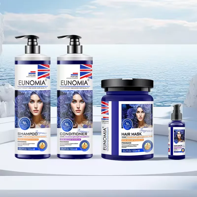 Guangzhou manufacturer Wholesale Perfume smell Lasting fragrance Hair treatment shampoo and conditioner