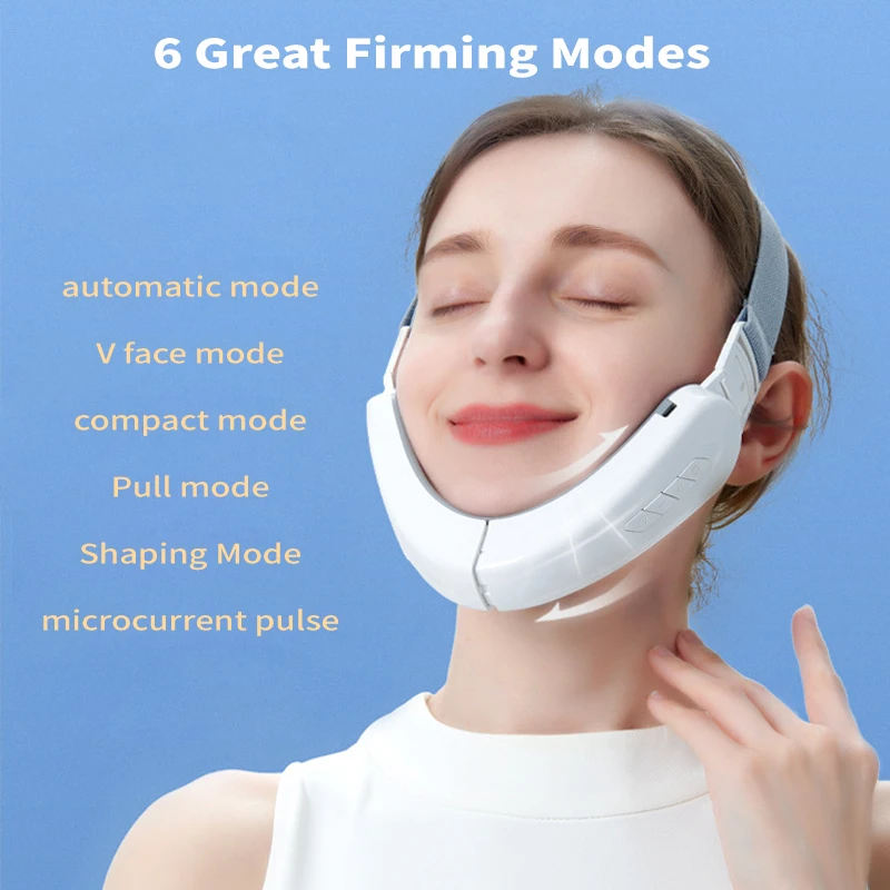 Trending Products 2024 New Arrivals Electric Micro-current Facial Health and Beauty Ems Face Neck Lifting Massager