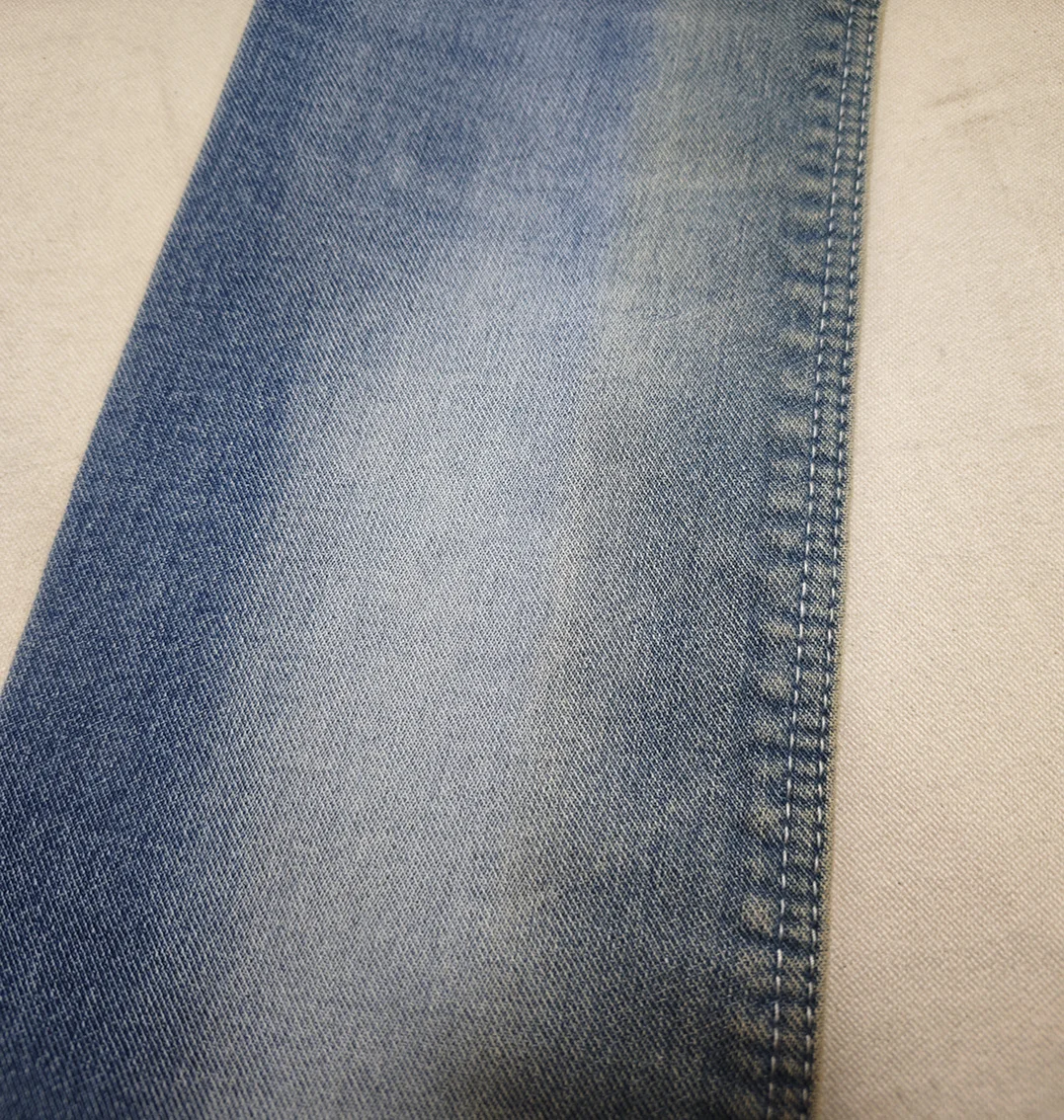 Blue Twill Cotton Cowboy Cloth The Needle Fabric Wholesale Stretch Denim