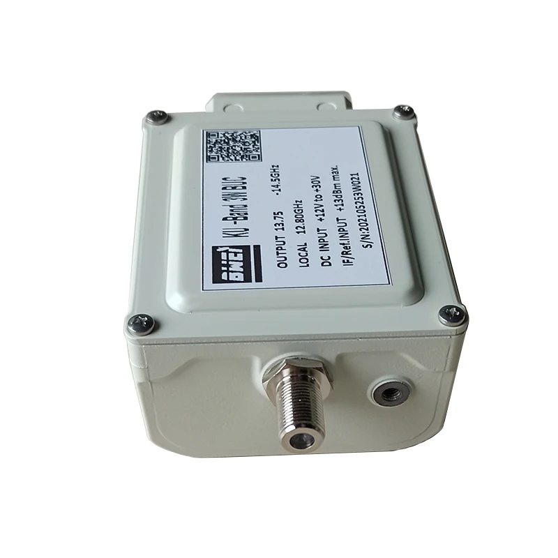 block up converter 12.8 L-Band to Extended KU Band 13.75Ghz-14.5Ghz L.O. frequency 12.8ghz 3w BUC 12800