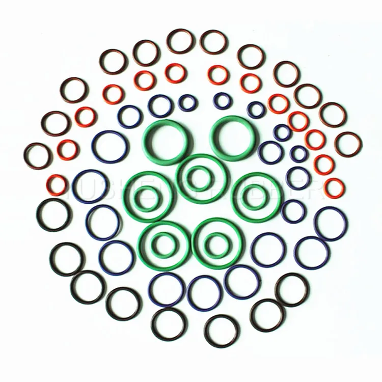 Heat Resistant High Temperature Rubber O-Ring FKM 75 Shore Black FPM ORing Seals Fluoroelastomer FKM O-Ring