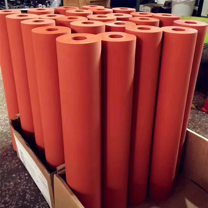 high quality advanced environmental-friendly silicone rubber roller for sales