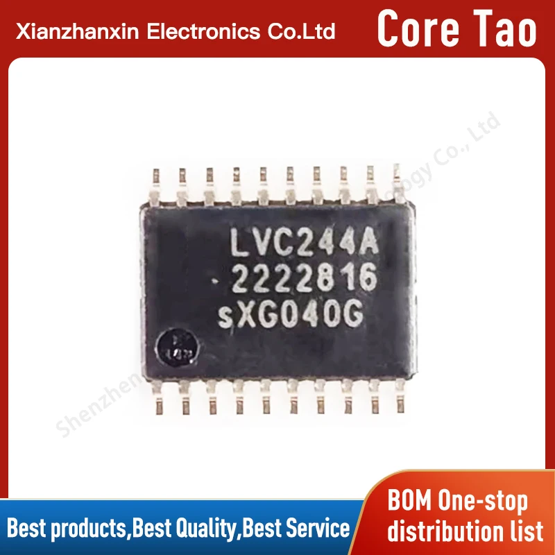 10pcs/lot LVC244A 74LVC244APW TSSOP-20 Logic IC chips in stock