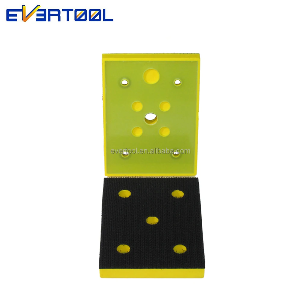 Festool Pad 105x75mm Rectangle Sanding Pad Polishing Grip Pads PU Backing 1/4 Sheet Sanding Plate