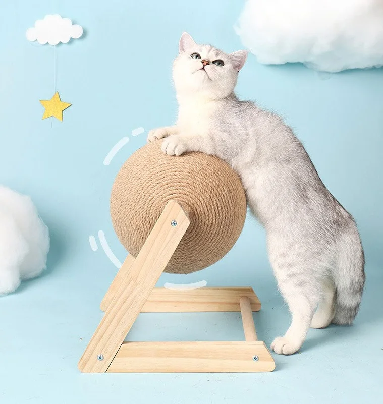 Joypet New Design Wholesale Cat Scratcher Mat Natural Sisal Scratching Mat Cat Scratch Pad for Indoor Cats Grind Claws Nails