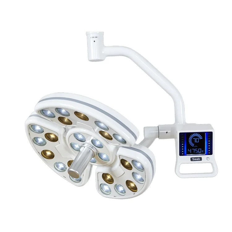 Стоматологическая хирургия Impant безтеневая Сенсорная лампа Индукционная 26 светодиодов 38 Вт холодный свет с экраном крепление стула поддержка рук
