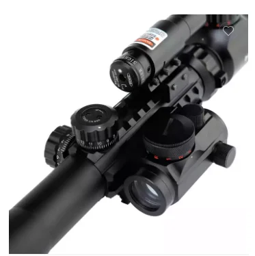 For Hunting Spike 3-9x40EG Dual Illuminated Red Dot Scope With Red DotSight