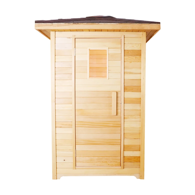 2 persons outdoor sauna room canada hemlock sauna room solid wooden sauna