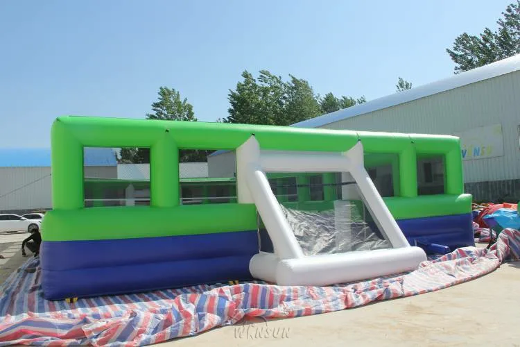 outdoor Inflatable Soccer Field inflatable football field games for sale