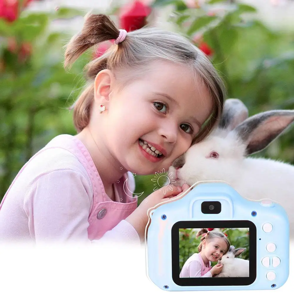 
2.0 Inch kids Digital Selfie HD Camera Camcorder 12MP Mini Kids Camera 720P 