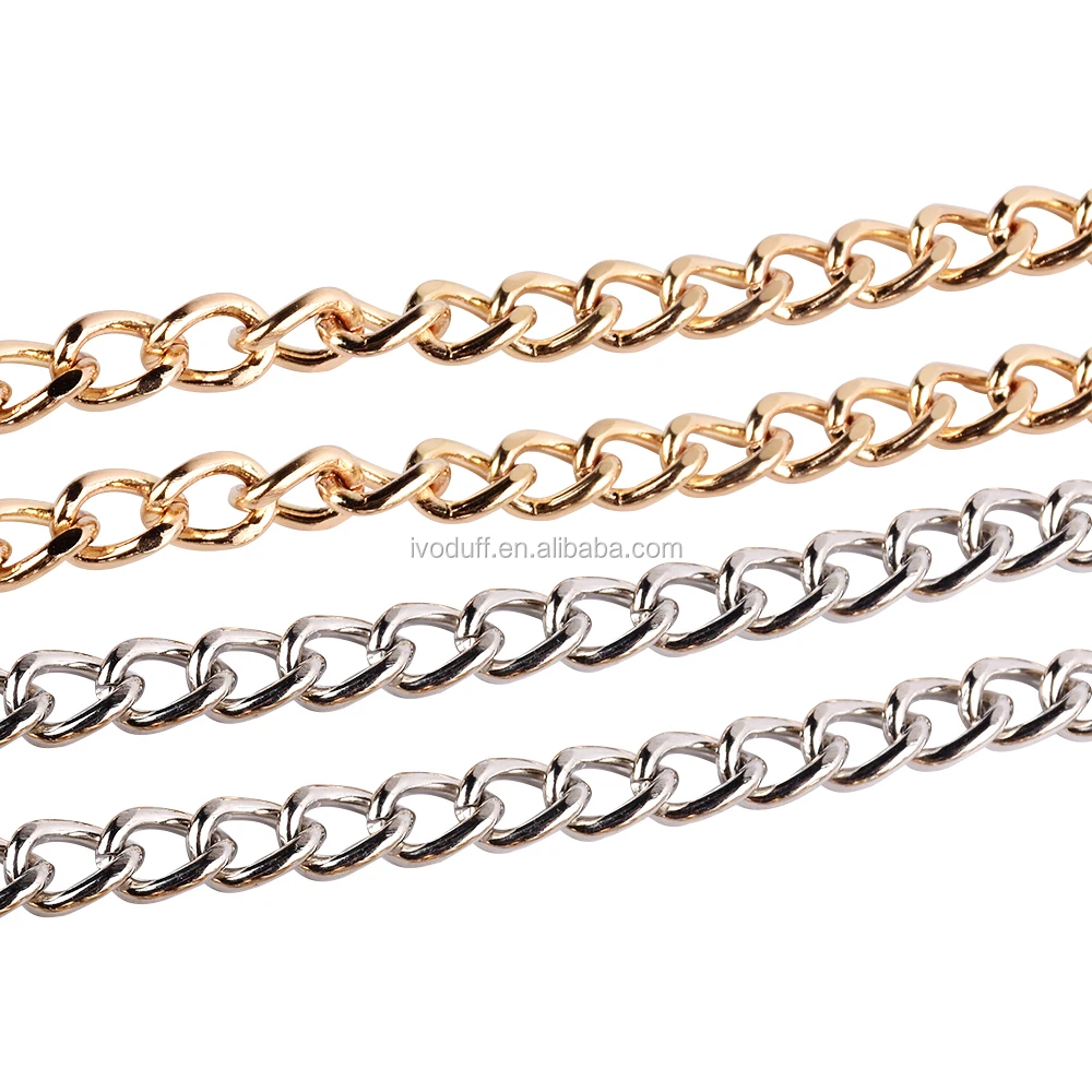 Good Quality Links Aluminium Chains For Shoe Decoration