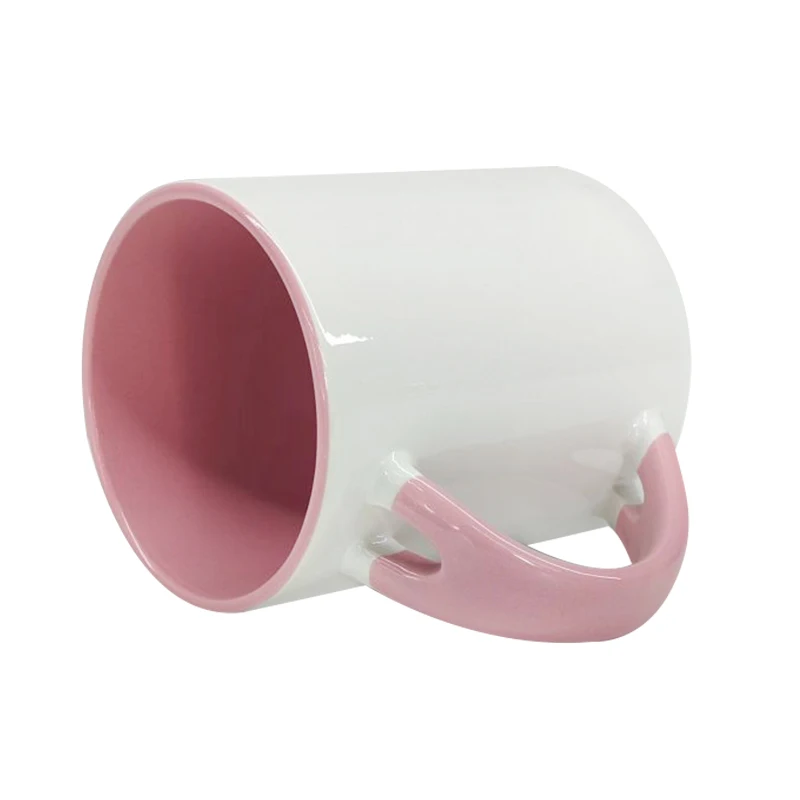 Fast Delivery Excellent  Customize Tea Mug  Sublimation Tumblers Ceramic Mug With Spoon