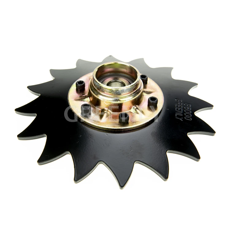 Deere CaseIH Monosem John Planter 8 inches Notched Covering Disc G6001