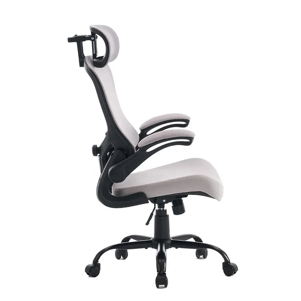 Best High Back Full Mesh Office Chair Grey Executive Ergonomic Modern Office Chair