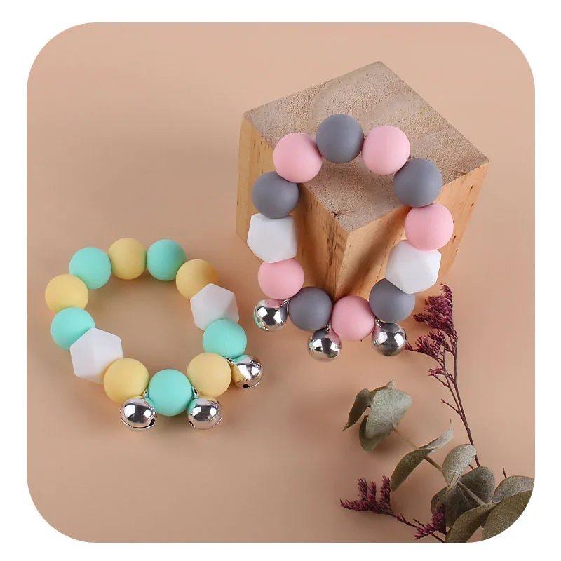 Wholesale Soothe Teething Gift Toy Children Kids Silicone Chewable Toys Silicone Baby Teether