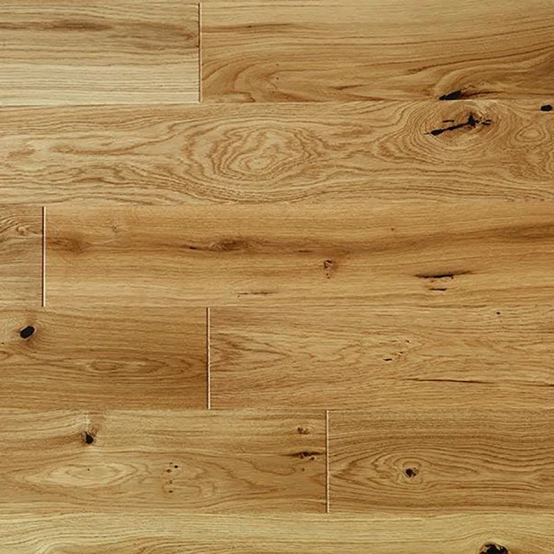 Engineered european oak wood flooring grey color wax oil finish