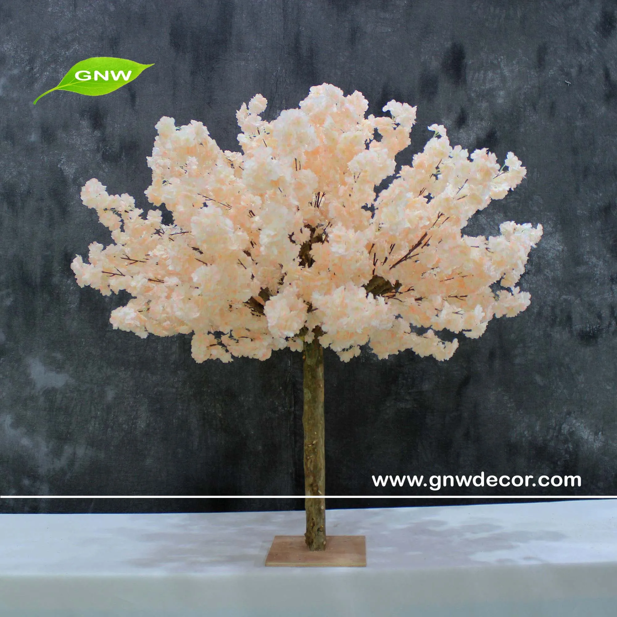 GNW  wholesale cheap cherry blossom tree for wedding table decoration wedding centerpieces