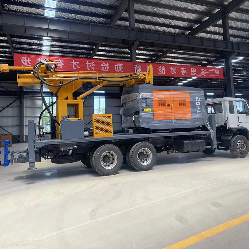 Made in China borehole water well pneumatic rock oil drilling rig machine 5000m 1500HP Skid-mounted truck mounted