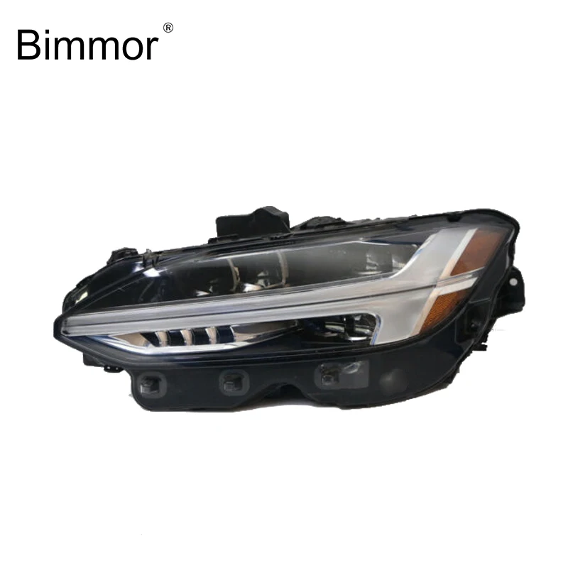 Bimmor 3 Car headlight for Volvo S90 head light USA version Full LED headlamp semi assembly 2016-2022 headlamp factory replace