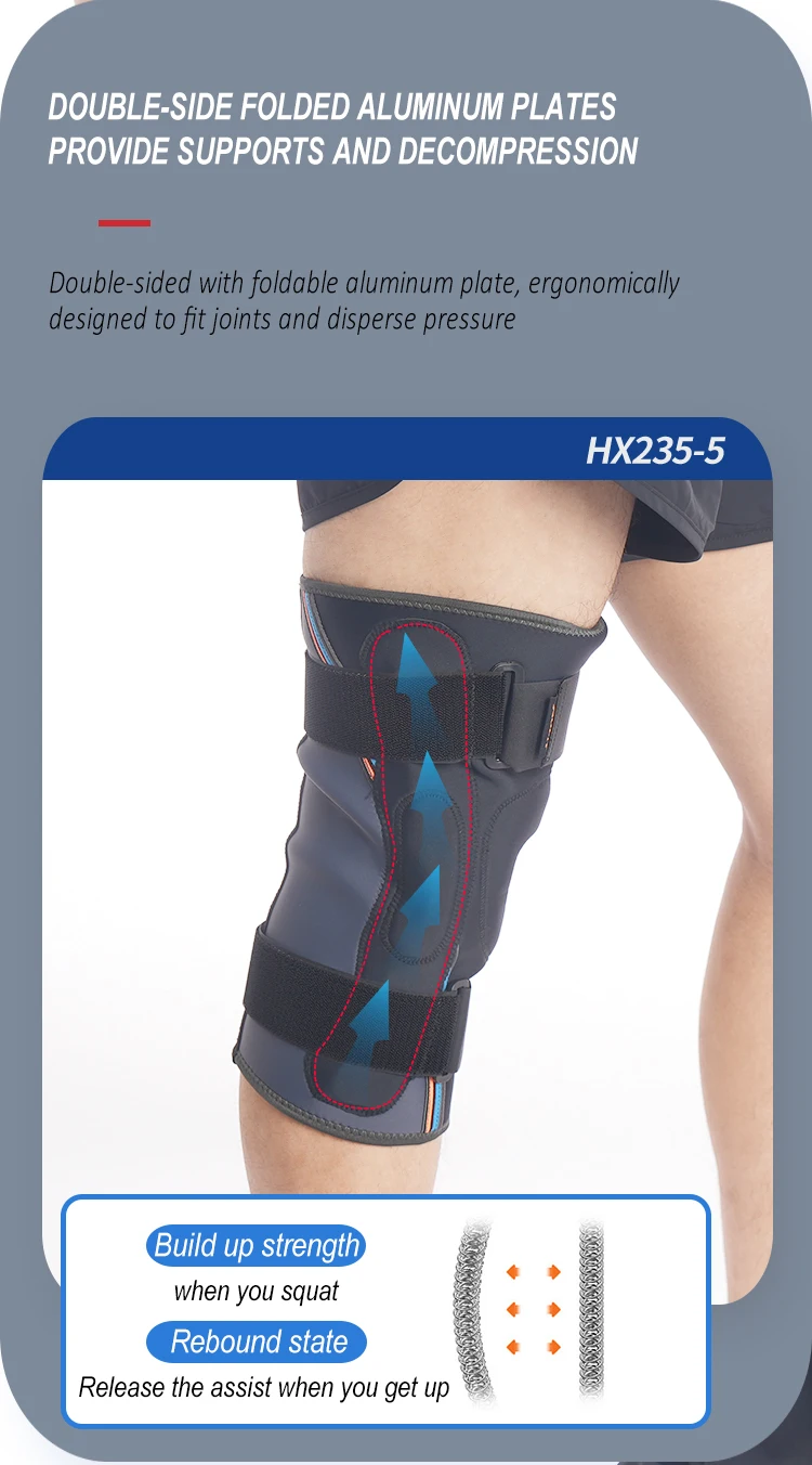 Custom Neoprene Adjustable Weightlifting Stabilize Power Lifting Basketball Knee Guard Support Belt Straps Knee Pad