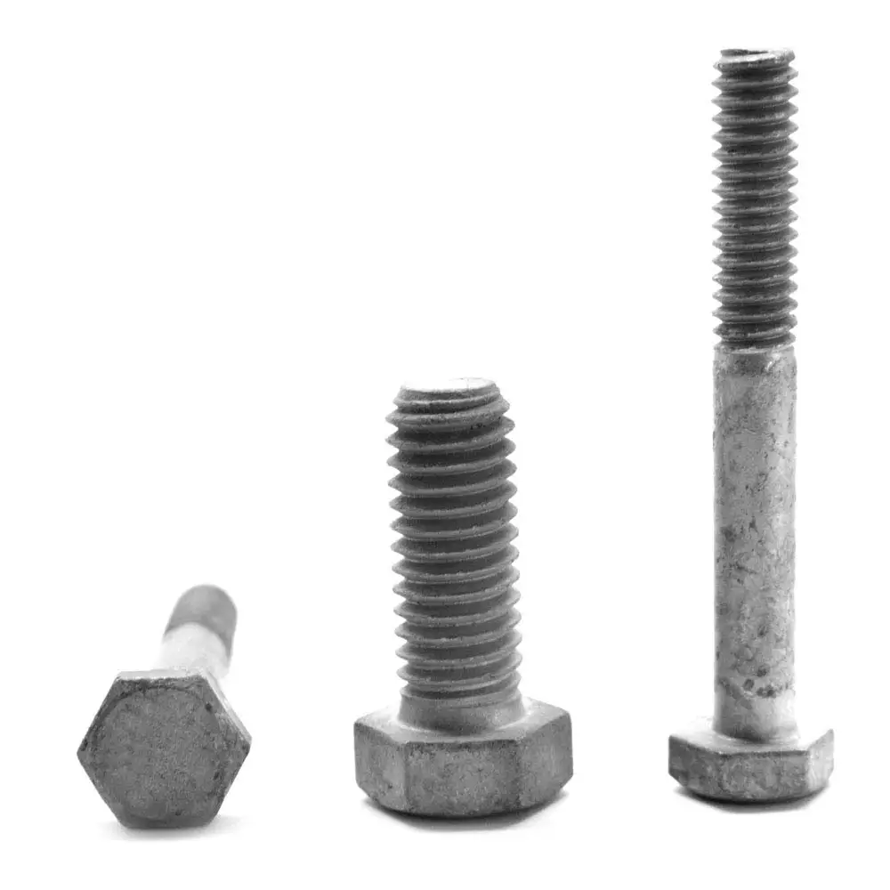Medium Carbon Steel Hot Dip Galvanized Coarse Thread Grade A325 Type 1 Heavy Hex Structural Bolt