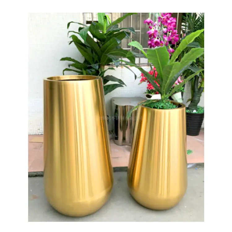 Custom Modern Metal Flower Pots Planters Flower Pots &amp Home &amp Planters