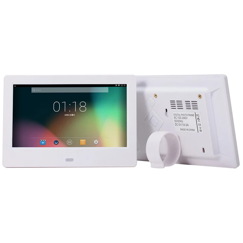 Оптовая продажа заводская цена Bluetooth 7 дюймов цифровая фоторамка android wifi с