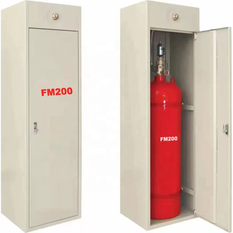 Clean fire agents FM200 cabinet type 40-180L