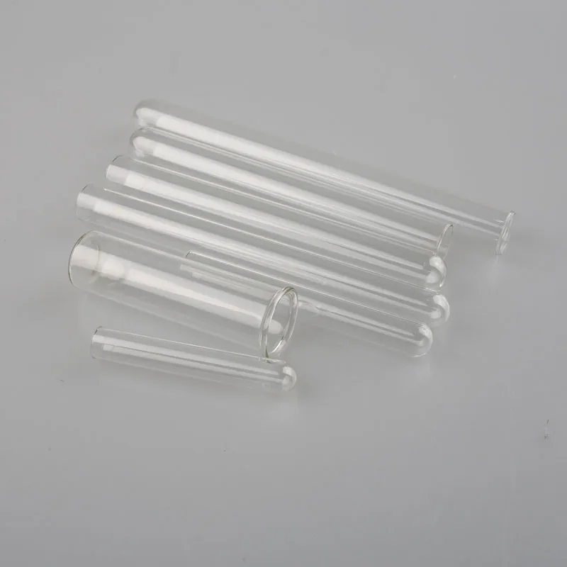 Manufacturer Mini Food Grade Borosilicate Glass Test Tube with Wooden Cork Stopper for Packaging Dry Flowers