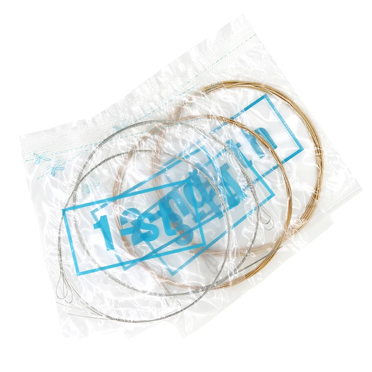 Alice AM05 Plated Steel Plain String set Mandolin String with Silver-Plated Copper Alloy Winding